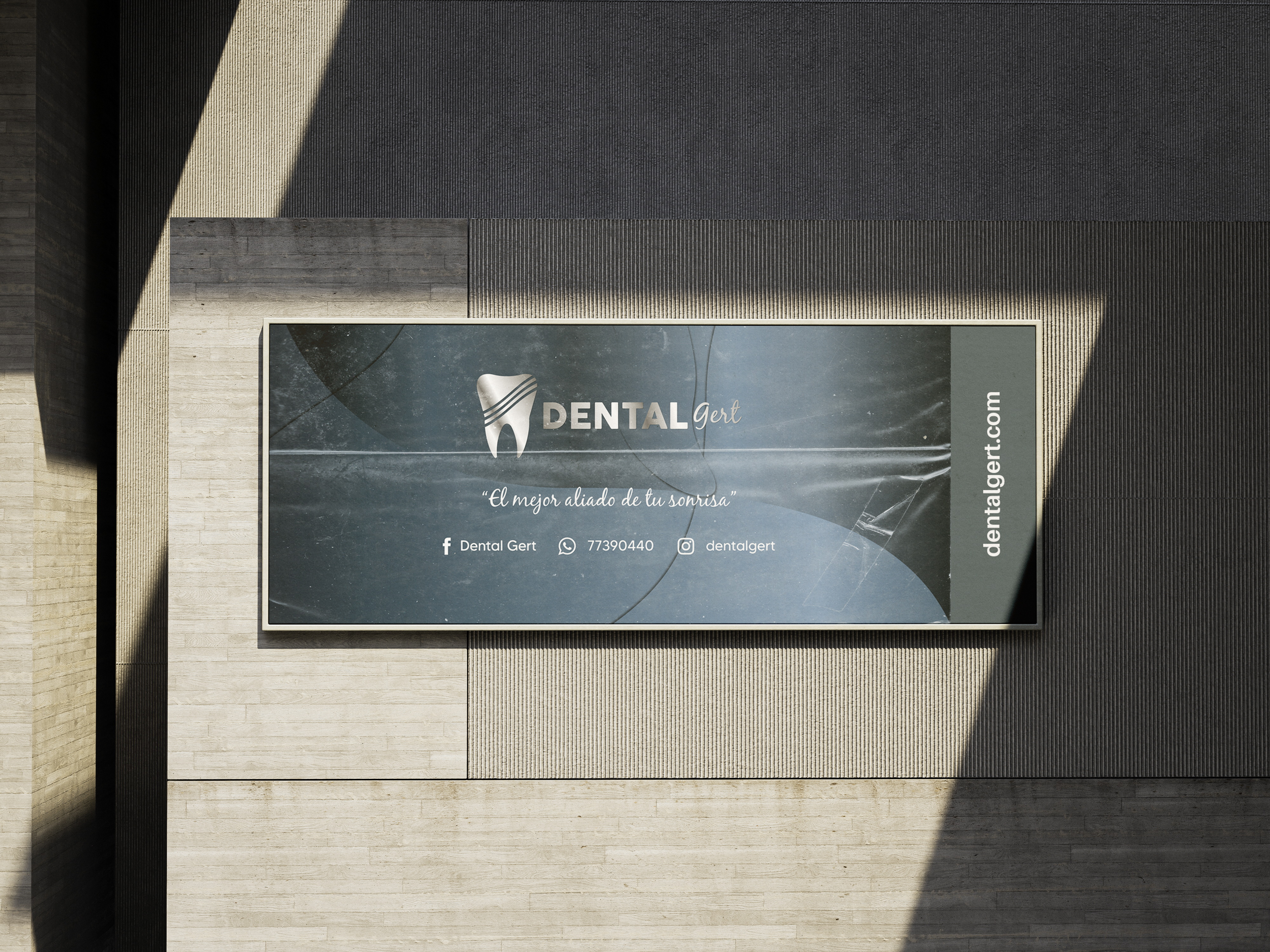 Sistema de identidad y señalética clínica para Dental Gert - Vista 3